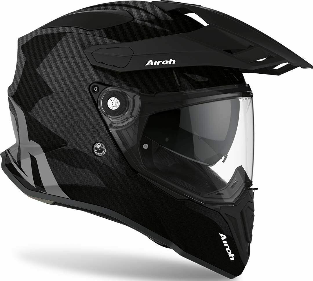 Airoh Commander Full Carbon Gloss - Black - EMD Online