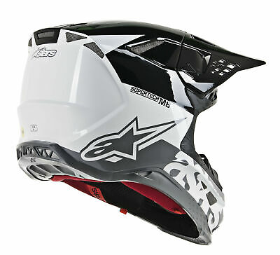 Alpinestars Supertech M8 Radium - White/Black/Gray - EMD Online