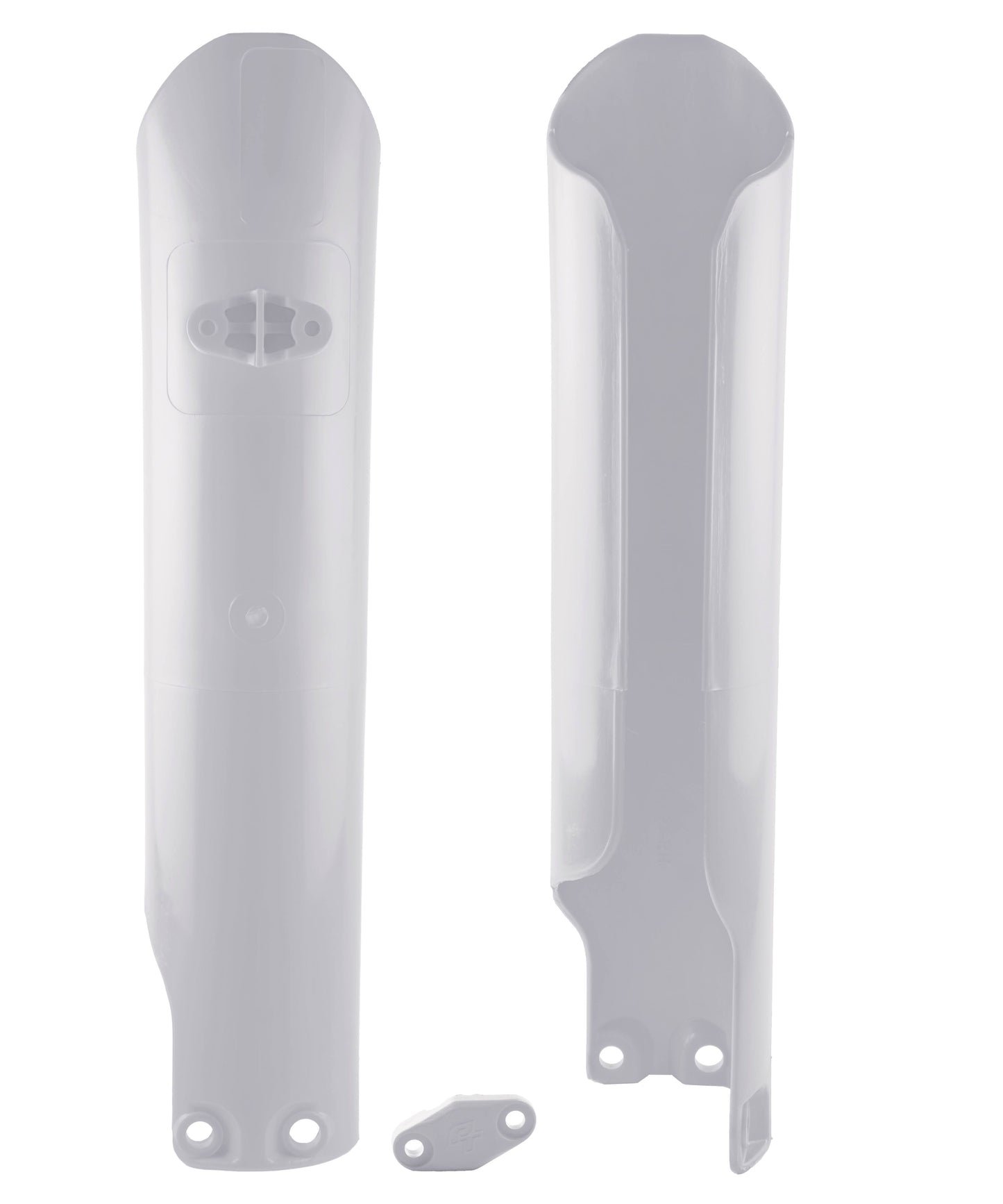 Racecraft KTM Wrap Around Fork Guards - White - EMD Online