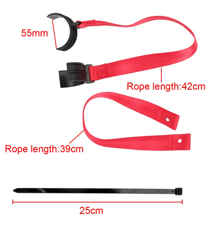 Racecraft Front and Rear Grab Strap Set - EMD Online