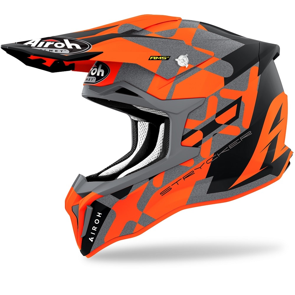 Airoh Strycker XXX - Matte Orange - EMD Online