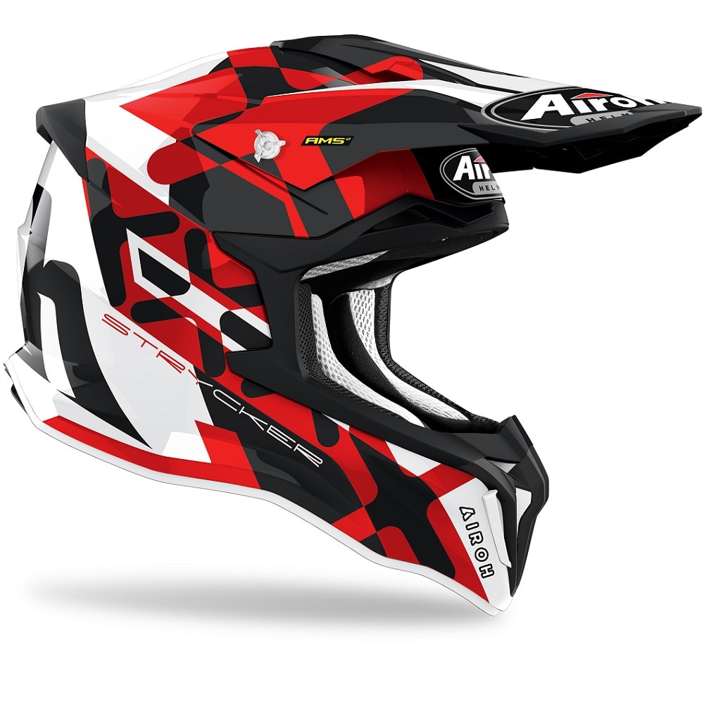 Airoh Strycker - Red Gloss - EMD Online