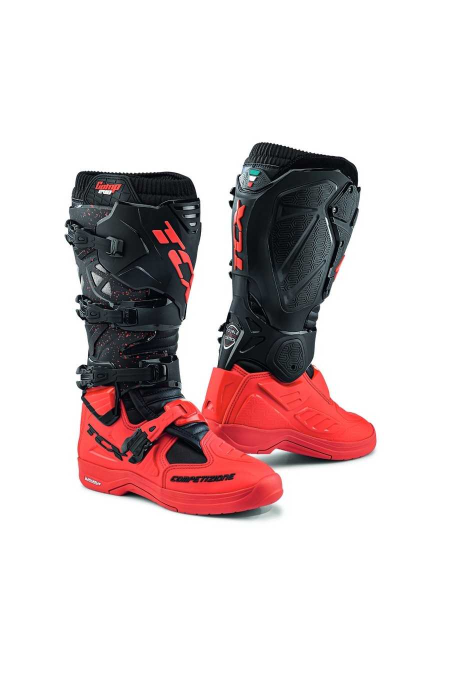 TCX Comp Evo 2 Michelin - Black/Red - EMD Online