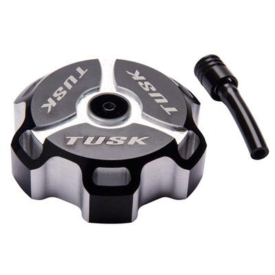 TUSK Yamaha Billet Aluminium Gas Cap - Black - EMD Online