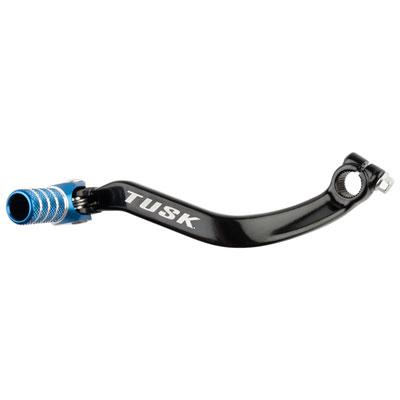TUSK Suzuki Folding Shift Lever - Black/Blue Tip - EMD Online