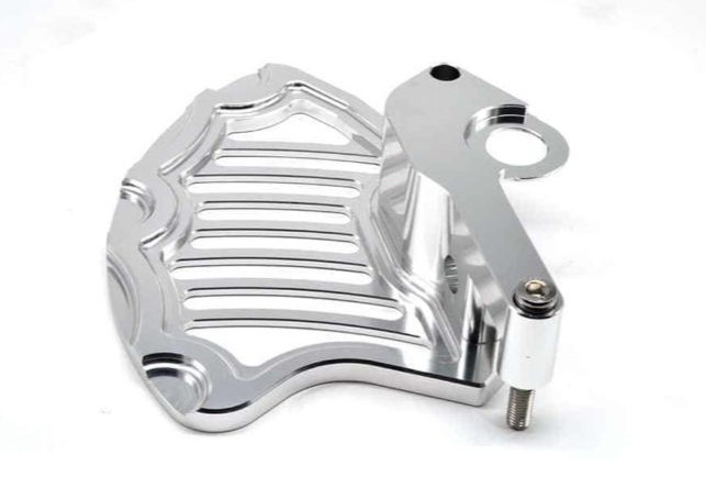 Racecraft KTM Front Brake Caliper Disc Guard - Silver - EMD Online