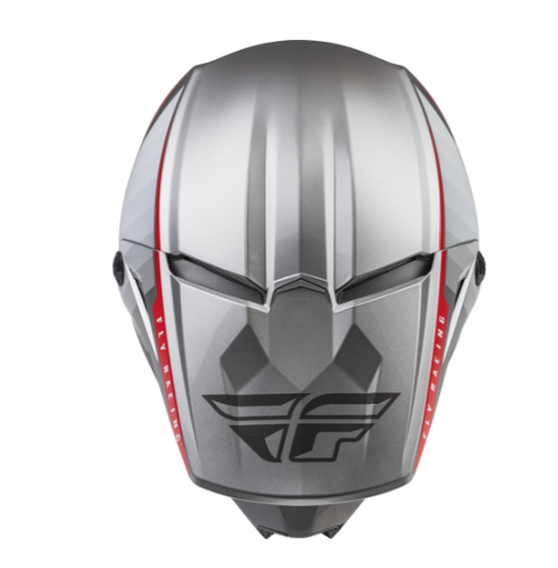 FLY Youth Kinetic Drift - Charcoal/Lite Grey/Red - EMD Online
