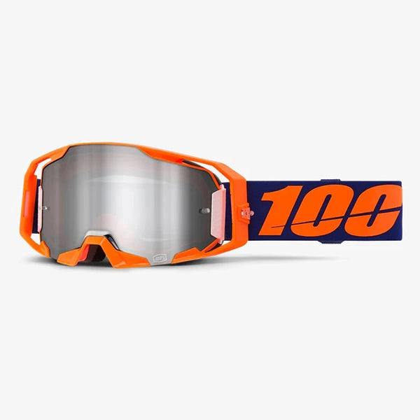 ARmatic Goggle Neon Orange Mirror Silver Lens