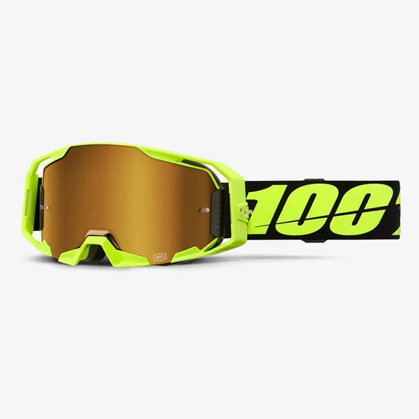ARmatic Goggle Neon Yellow True Gold  Mirror Lens