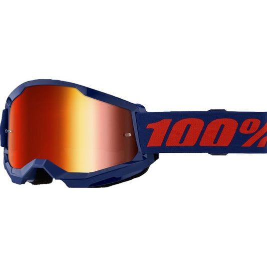 Strata 2 Junior Goggle Orange Blue Red/Blue Mirror Len