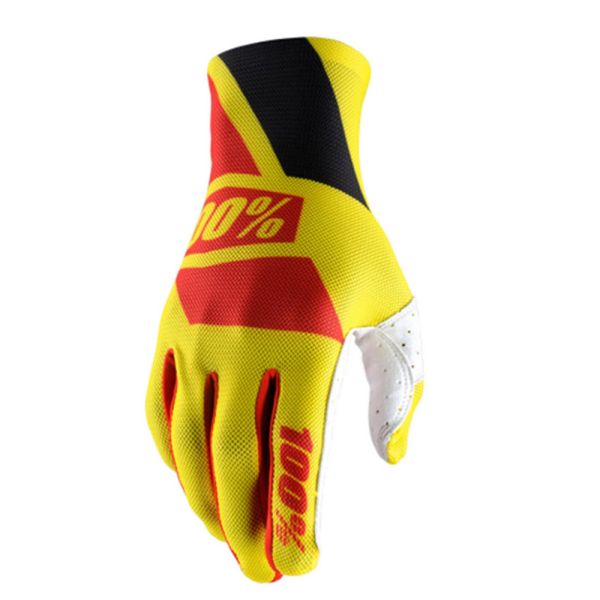 Celuim Gloves- Red-Neon Yellow