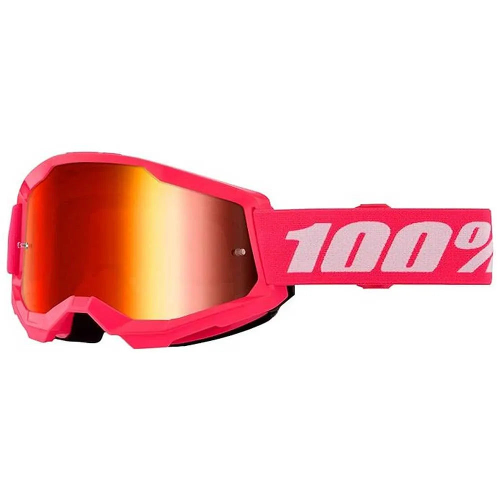 Strata 2 Goggles Pink Red Mirror Lens