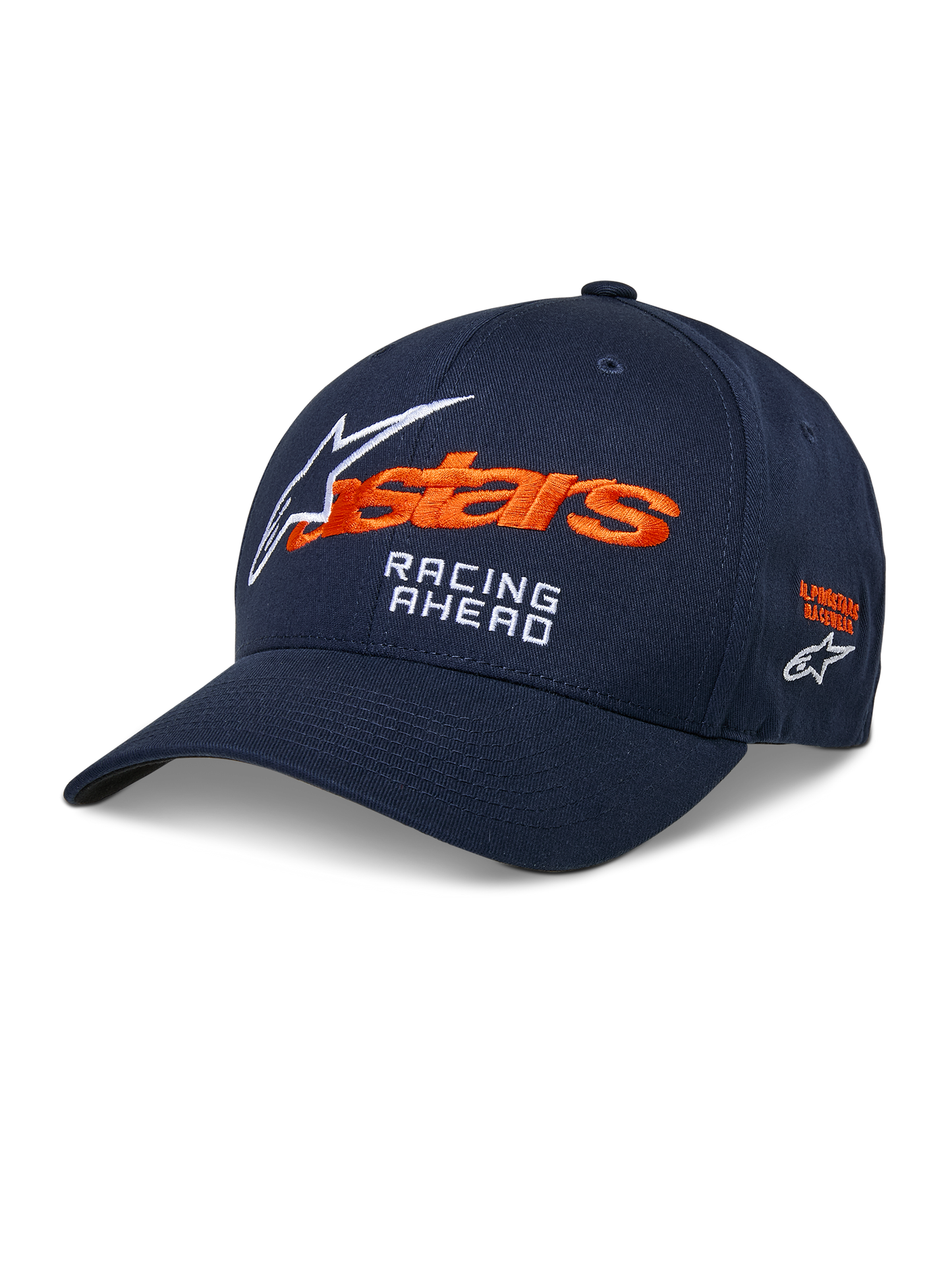 Entitled Hat- Navy/Orange