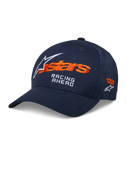 Entitled Hat- Navy/Orange