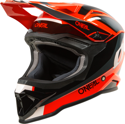 ONEAL 1SRS STREAM V24 YOUTH HELMET RED/BLACK