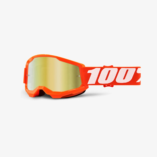 Strata 2 Junior Goggle Orange Gold Mirror