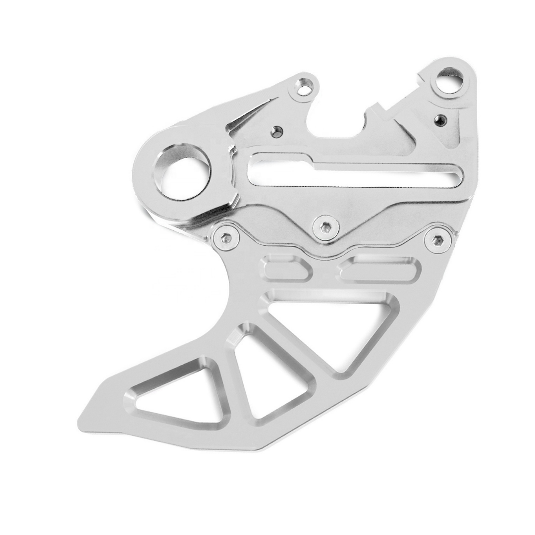 KTM Rear Disc Guard - Silver