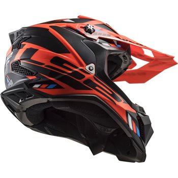 MX700 Subverter Evo II Stomp Helmet - Orange/Blac