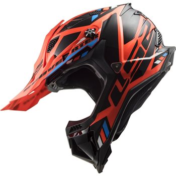 MX700 Subverter Evo II Stomp Helmet - Orange/Blac