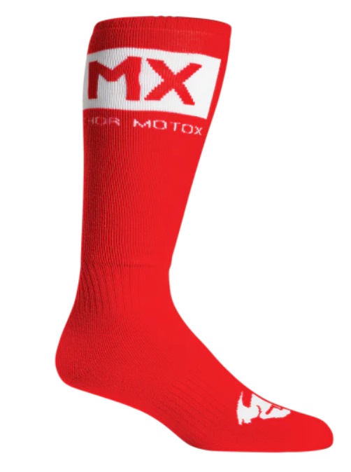 Youth MX Solid - Red/White
