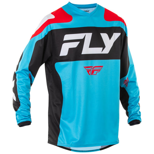 F-16 Jersey Cyan/Black/White