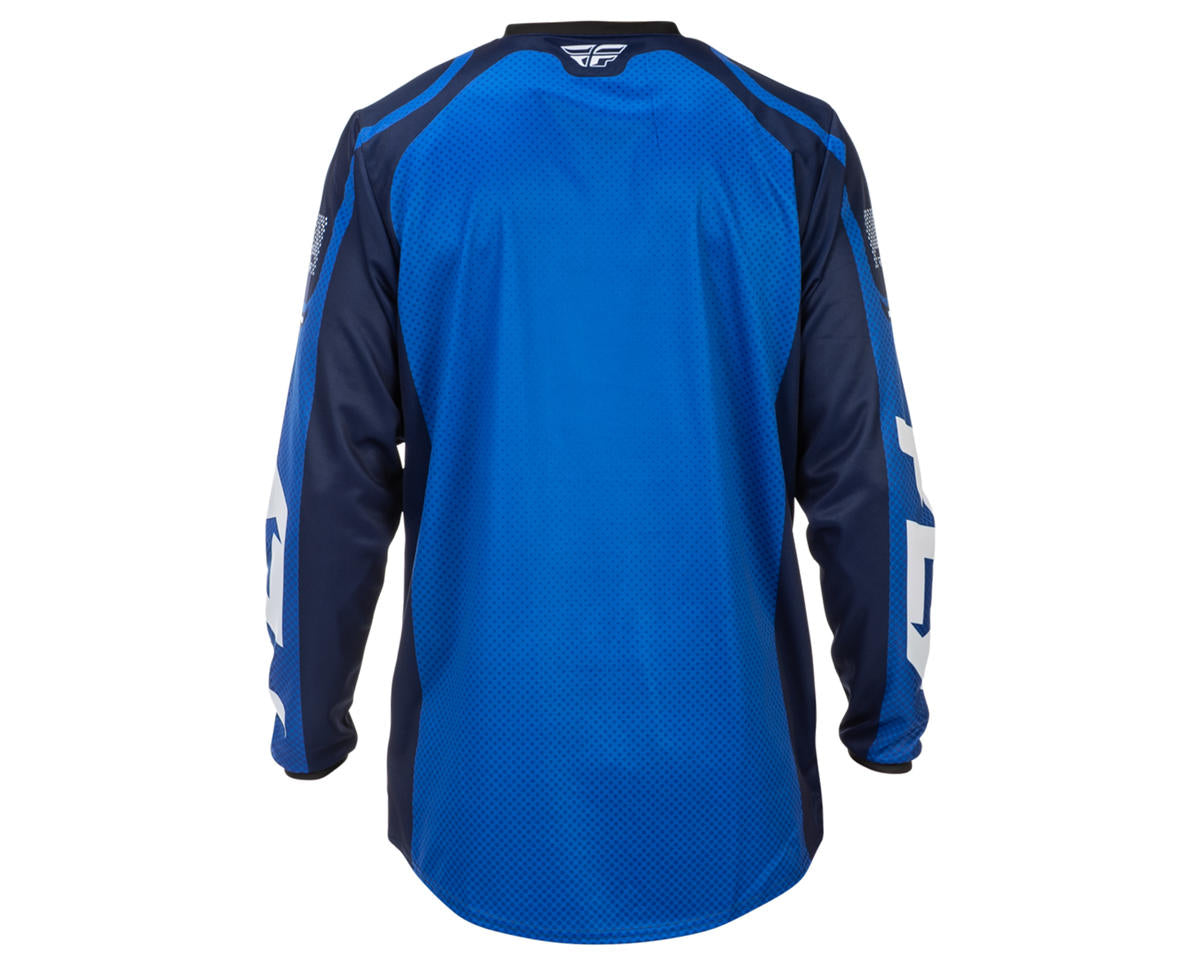 F-16 Jersey- Blue/Dark Blue/White