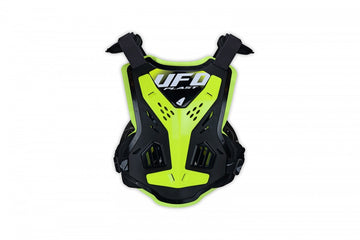 UFO MX X Concept Evo Chest Protector Black/Neon Yellow