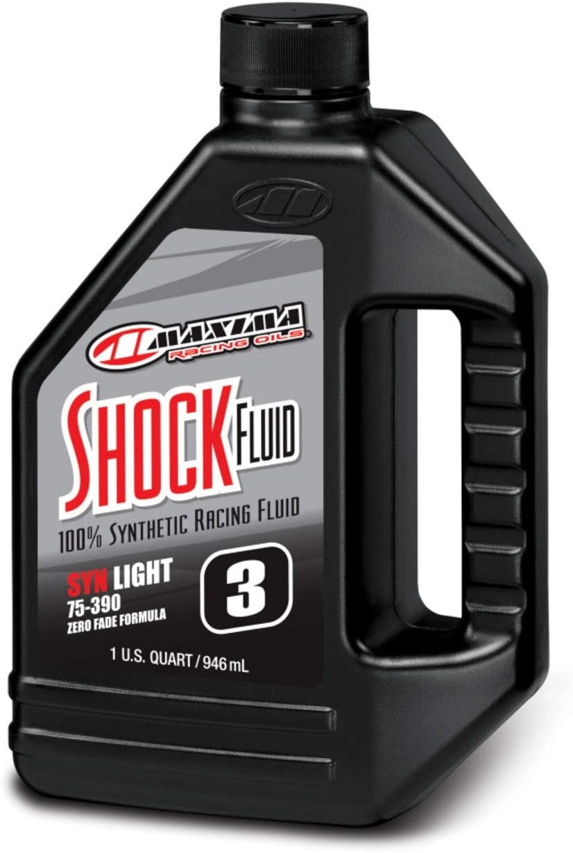 Maxima Synthetic Racing Shock Fluid Light-Clear 3WT / 946mL