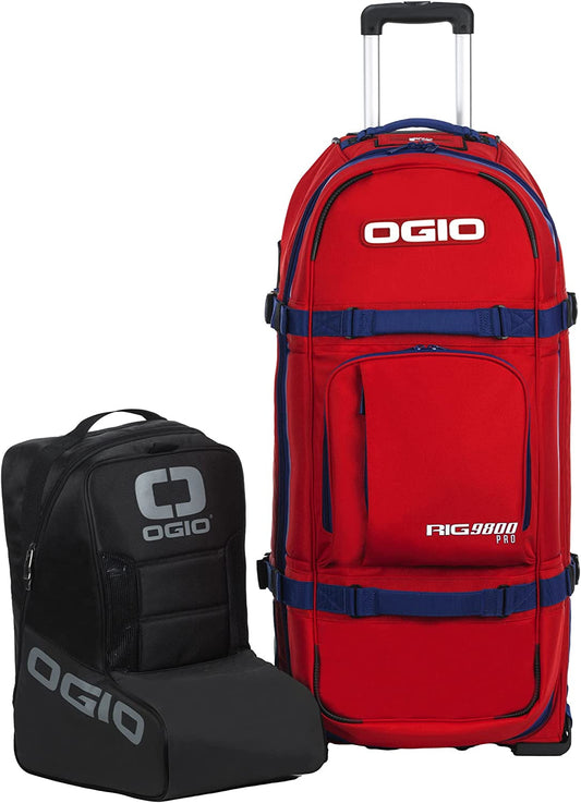 Ogio Wheeled Rig 9800 Pro - Cubbie Red/Blue - EMD Online