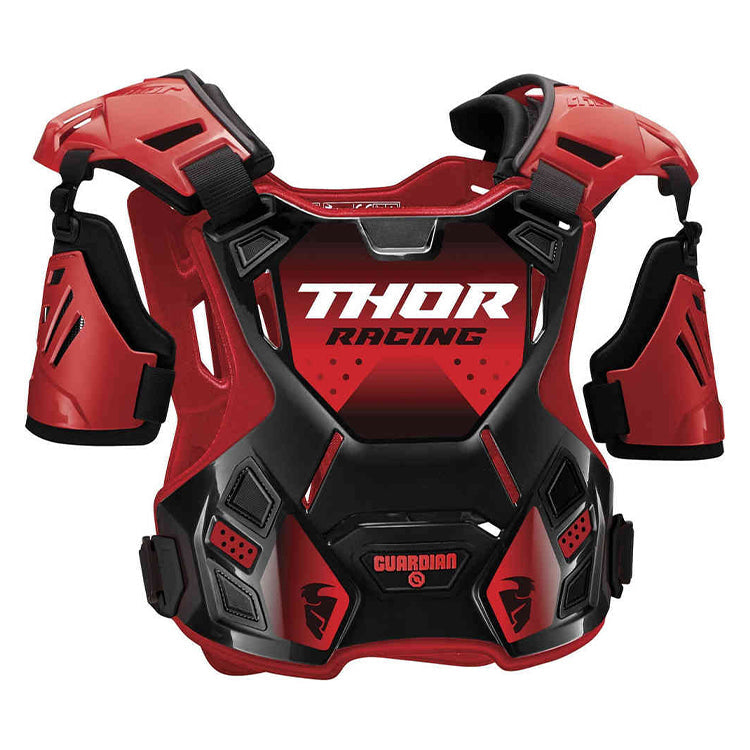 Gardian S20 Chest Protector- Red/Black – EMD Online
