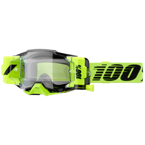 Armega Forecast Goggle Neon Yellow Clear Lens