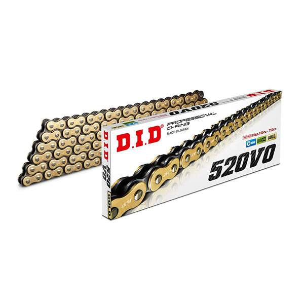 O-Ring Chain Gold/Steel Rivet