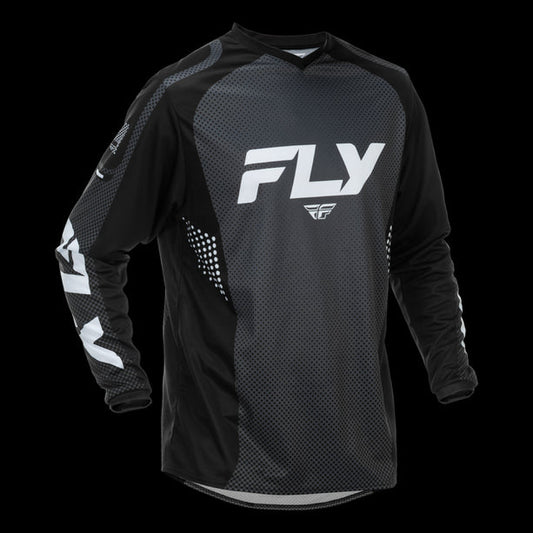 F-16 Jersey- Black/White