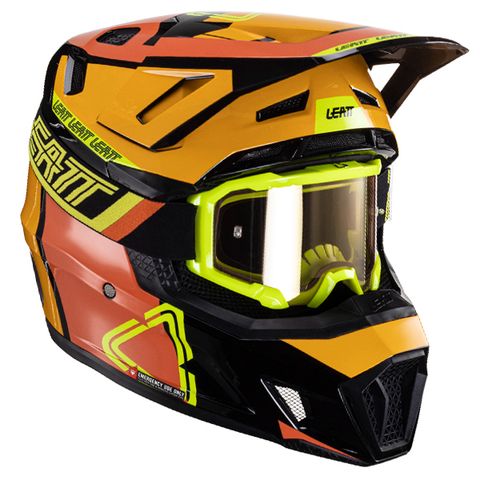 7.5 V24 Motocross Helmet Kit Citrus