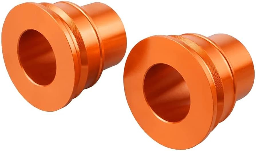 KTM Rear Wheel Spacer Collars - Orange