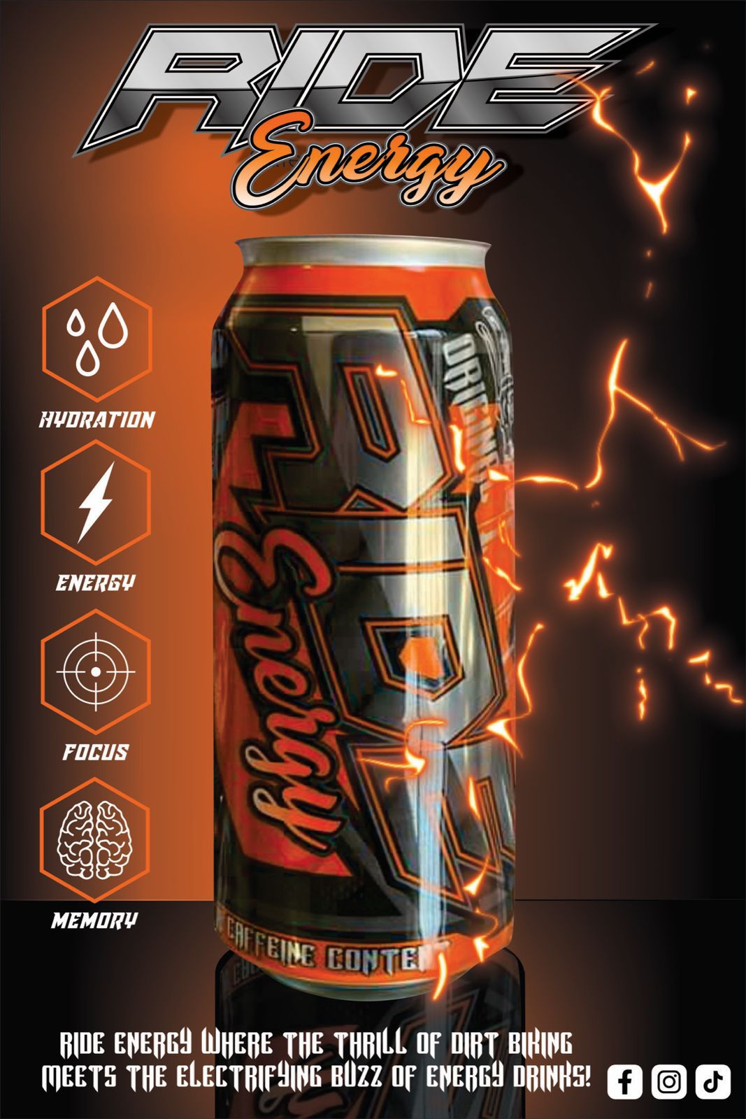 Ride Energy 500ml - Original