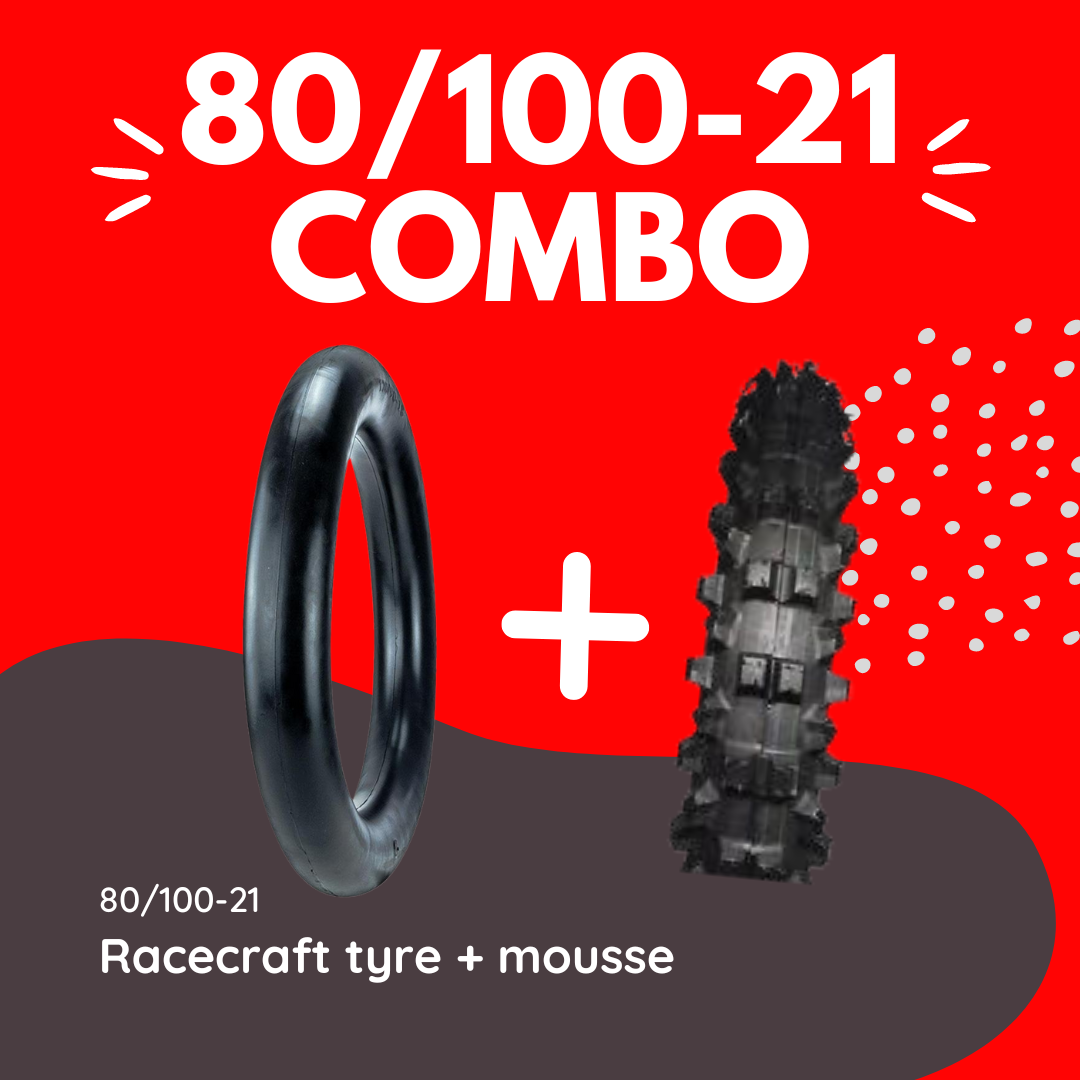 Racecraft 80/100-21 (1.1 Bar)