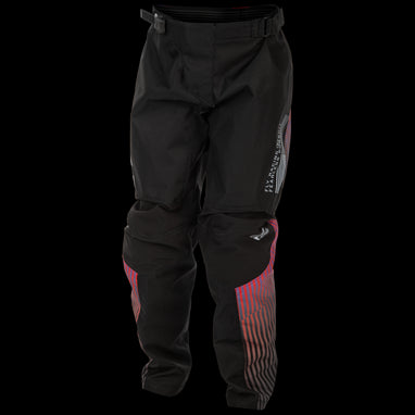 F-16 Youth Pants- Black/Red/Purple