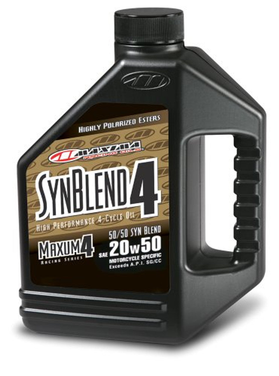 Maxima SynBlend Semi-Synthetic Engine Oil 4T SAE 20W50 3.78L