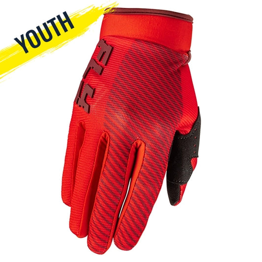 F-16 Youth Gloves- Red