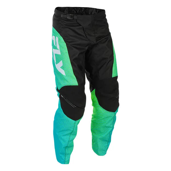 F-16 Pants- Aqua/Black/White