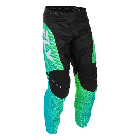 F-16 Pants- Aqua/Black/White