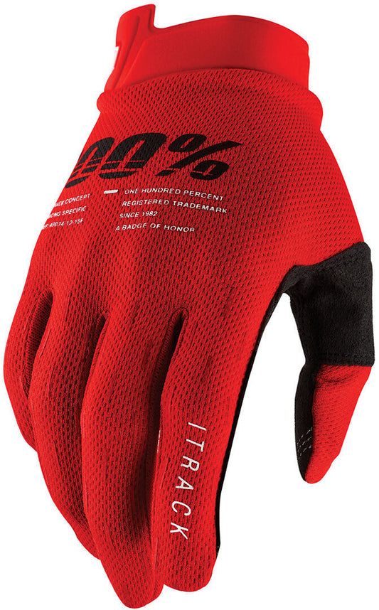 iTrack Gloves- Fire Red