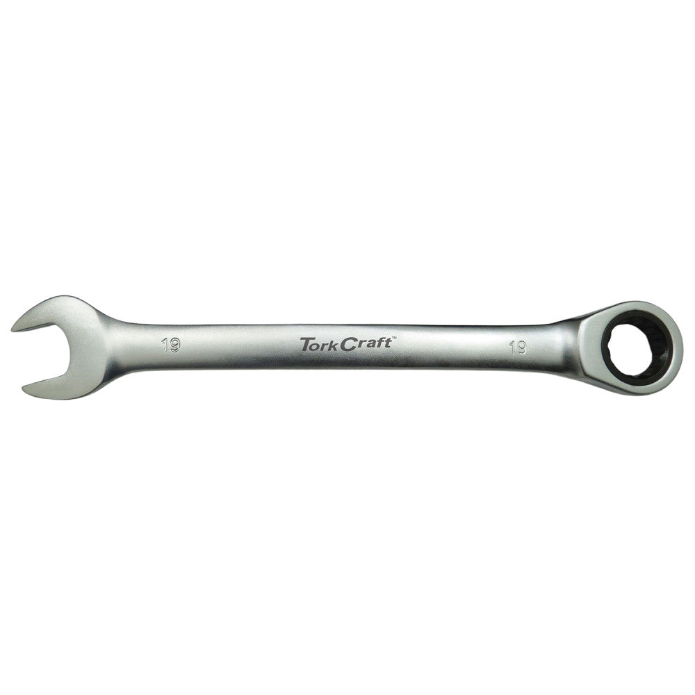 Tork Craft Combination Ratchet Wrench 19mm