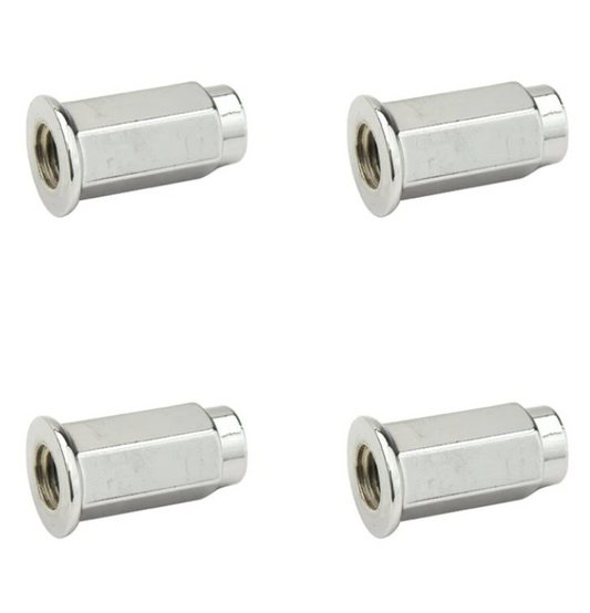 ITP Flat Base Chrome Lug Nut