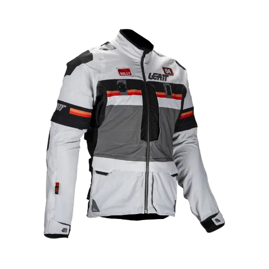 5.5 Rally Adventure Jacket Grey Front