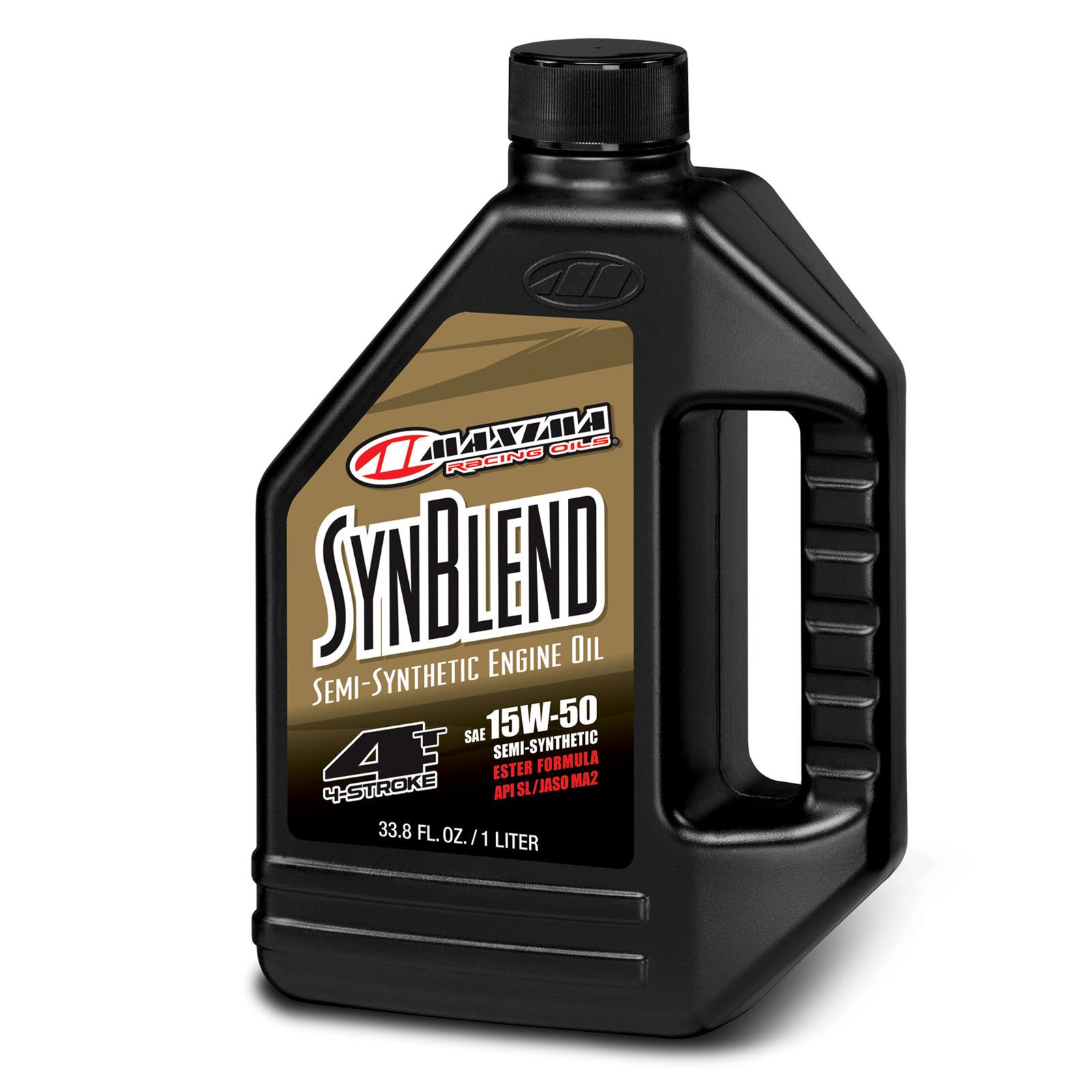 Maxima Syn Blend 4T Ester Semi-Synthetic Engine Oil 15W50 1L