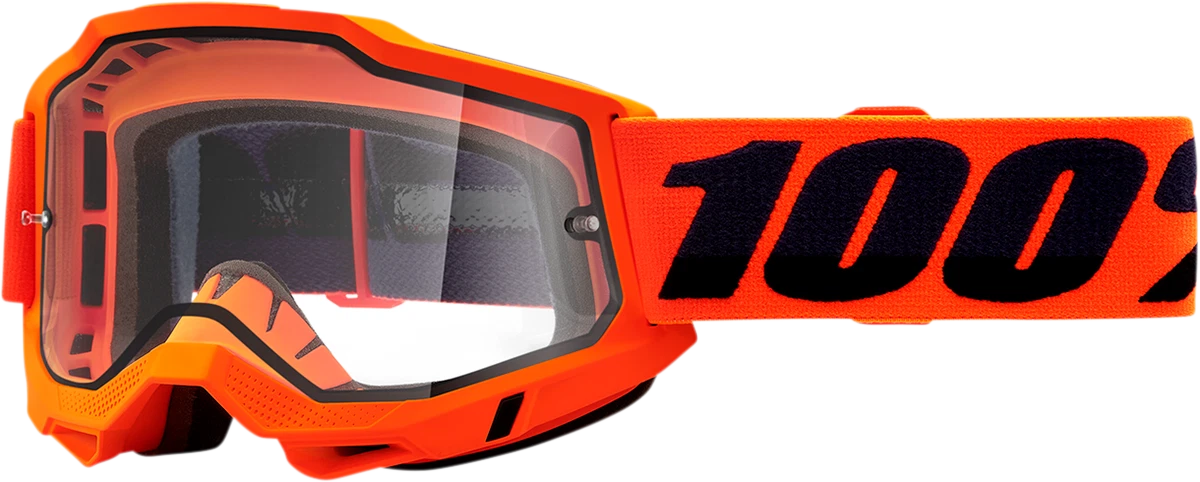 Accuri 2 OTG  Goggles Neon Orange Clear lens