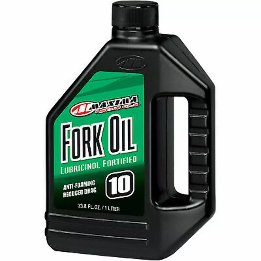 Maxima Fork Oil Lubricinol Fortified Anti-Froaming 10WT 1 LT