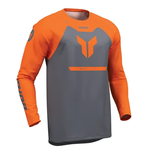 Youth Ridemode Jersey- Menace Charcoal